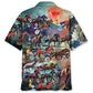 Classic Harness Racing Racecourse Hawaiian Shirt For Poolside Relaxation And Sunny Getaways