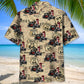 Historic Retro Hot Rod Racing Highway Travel Hawaiian Shirt For Resort Getaways And Comfortable Summer Activities