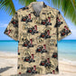 Historic Retro Hot Rod Racing Highway Travel Hawaiian Shirt Artwork View For Weekend Travel And Beach Style