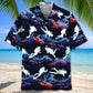 Scuba Diving Ocean Adventure Hawaiian Shirt Pattern View For Lightweight Everyday Style