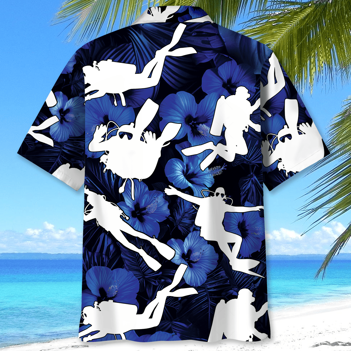 Summer Diver Ocean Adventure Hawaiian Shirt For Resort Getaways And Comfortable Summer Activities