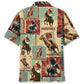 Retro Horse Polo Sport Magazine Hawaiian Shirt For Warm Weather Adventures And Everyday Comfort