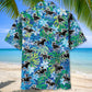 Classic Horse Racing Hawaiian Shirt For Resort Getaways And Comfortable Summer Activities