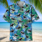 Classic Horse Racing Hawaiian Shirt Artwork View For Weekend Travel And Beach Style