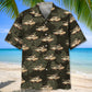 USA Veteran Armored Unit Tribute Hawaiian Shirt Artwork View For Weekend Travel And Beach Style