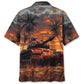 Heritage Old Soldier Tank Military Hawaiian Shirt For Summer Vacation And Beach Travel