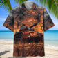 Heritage Old Soldier Tank Military Hawaiian Shirt For Resort Getaways And Comfortable Summer Activities