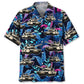Tropical Tank Military Adventure Hawaiian Shirt For Summer Vacation And Beach Travel