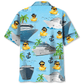 Funny Tropical Duck Cruise Fun Hawaiian Shirt For Summer Events And Casual Outdoor Wear