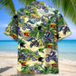 Tropical Bicycle Dirt Road Adventure Hawaiian Shirt For Coastal Adventures And Warm Weather Wear