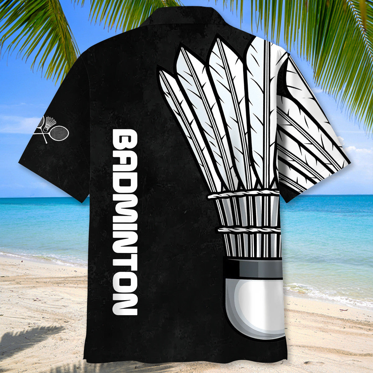 Badminton Sport Active Hawaiian Shirt Artwork View For Coastal Escapes And Resort Style