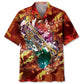 Jazz Trumpet Music Hawaiian Shirt Pattern Detail For Vacation Travel And Daily Wear