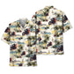 Tropical Biker Adventure Hawaiian Shirt For Coastal Adventures And Warm Weather Wear
