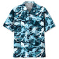 Scuba Diving Camouflage Adventure Hawaiian Shirt Artwork Detail For Tropical Trips And Casual Outings