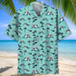 Scuba Diving Island Coastal Hawaiian Shirt Design View For Resort Travel And Thoughtful Gifting