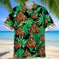 Sasquatch Poncho Forest Adventure Hawaiian Shirt Design View For Casual Summer Styling