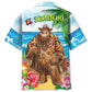 Sasquatch Poncho Beach Fun Hawaiian Shirt For Beach Parties And Weekend Getaways