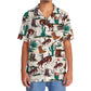 Western Desert Cowboy Hawaiian Shirt For Beach Parties And Weekend Getaways