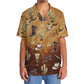 Western Cowboy Cactus Desert Hawaiian Shirt Pattern View For Lightweight Everyday Style