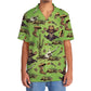 Skull Cowboy Cactus Desert Hawaiian Shirt Artwork Detail For Tropical Trips And Casual Outings