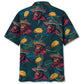 Forest Creature Sasquatch Poncho Tacos Fun Hawaiian Shirt Design Detail For Sunny Adventures And Casual Wear
