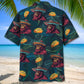 Forest Creature Sasquatch Poncho Tacos Fun Hawaiian Shirt For Resort Getaways And Comfortable Summer Activities