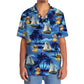 Vintage Duck Sailboat Coastal Hawaiian Shirt For Poolside Relaxation And Sunny Getaways
