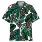 Trucker Forest Creature Wilderness Road Hawaiian Shirt Design Detail For Beach Days And Holiday Travel