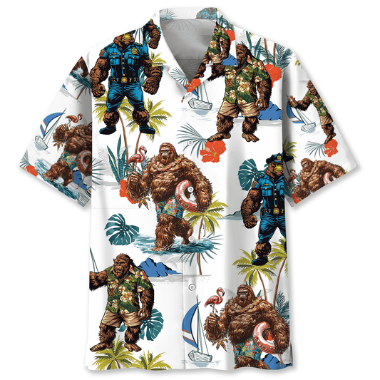 Tropical Summer Forest Creature Adventure Hawaiian Shirt For Poolside Relaxation And Sunny Getaways