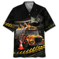 Racing School Bus Street Fun Hawaiian Shirt For Warm Weather Adventures And Everyday Comfort