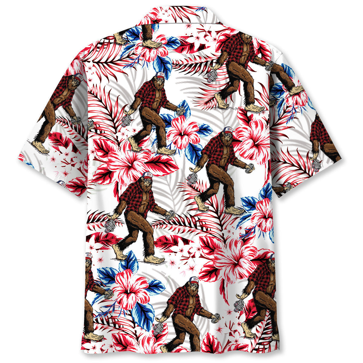 Tropical Forest Creature Wilderness Hawaiian Shirt For Beach Parties And Weekend Getaways