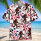Tropical Forest Creature Wilderness Hawaiian Shirt Design View For Casual Summer Styling