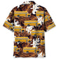 Retro School Bus Travel Hawaiian Shirt For Summer Events And Casual Outdoor Wear