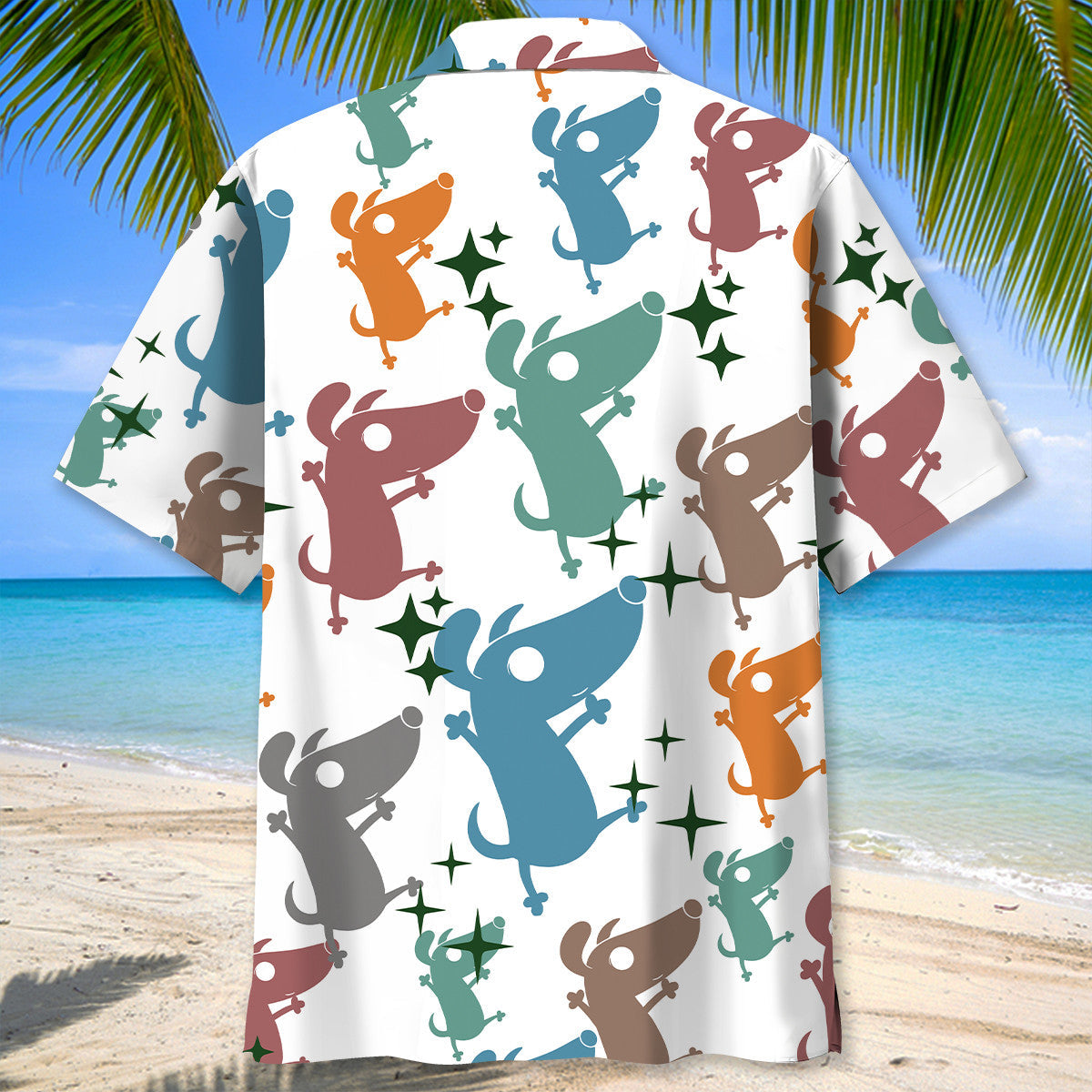Funny Dog Coward Cartoon Hawaiian Shirt For Poolside Relaxation And Sunny Getaways