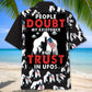 People Doubt Existence Forest Creature Wilderness Hawaiian Shirt Pattern View For Lightweight Everyday Style