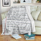 Fishing Daddy For The Times Flannel Blanket For Cozy Bedroom Sofa Decor