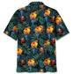 Dark Green Tropical Parrot Hawaiian Shirt Artwork View For Coastal Escapes And Resort Style