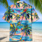 Tropical Parrot Summer Beach Hawaiian Shirt Design View For Resort Travel And Thoughtful Gifting