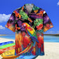 Tropical Parrot Jungle Vibrant Hawaiian Shirt Pattern View For Lightweight Everyday Style