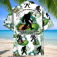 Funny Forest Creature Golf Hawaiian Shirt For Summer Events And Casual Outdoor Wear