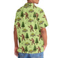 Funny Forest Creature Ufo Hawaiian Shirt Pattern View For Lightweight Everyday Style