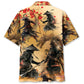 Samurai Moonlight Hawaiian Shirt For Poolside Relaxation And Sunny Getaways
