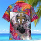 Bohemian Drummer Psychedelic Hawaiian Shirt Design View For Resort Travel And Thoughtful Gifting