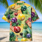 Vintage Bingo Hawaiian Shirt For Resort Getaways And Comfortable Summer Activities