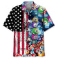 Classic American Bingo Hawaiian Shirt For Coastal Adventures And Warm Weather Wear