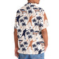 Funny Tropical Cornhole Corn Hawaiian Shirt Artwork View For Coastal Escapes And Resort Style