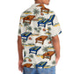 Tropical Cornhole Palm Tree Hawaiian Shirt For Resort Getaways And Comfortable Summer Activities
