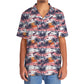 Retro Flamingo Sunset Hawaiian Shirt For Summer Vacation And Beach Travel