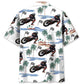 Tropical Bicycle Flat Track Racing Hawaiian Shirt For Coastal Adventures And Warm Weather Wear