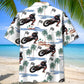 Tropical Bicycle Flat Track Racing Hawaiian Shirt Design View For Resort Travel And Thoughtful Gifting